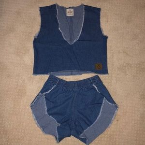 Tribe Kelley denim set